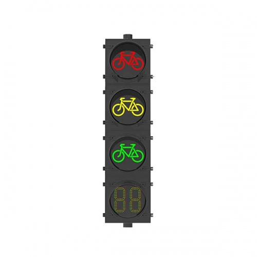 300四聯塑殼非機動車燈(帶倒計時）